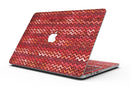 Red Multi Watercolor Chevron - MacBook Pro with Retina Display Full-Coverage Skin Kit