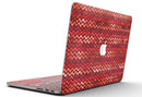Red Multi Watercolor Chevron - MacBook Pro with Retina Display Full-Coverage Skin Kit