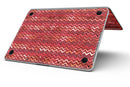 Red Multi Watercolor Chevron - MacBook Pro with Retina Display Full-Coverage Skin Kit