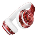 Red Multi Watercolor Chevron Full-Body Skin Kit for the Beats by Dre Solo 3 Wireless Headphones