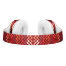 Red Multi Watercolor Chevron Full-Body Skin Kit for the Beats by Dre Solo 3 Wireless Headphones