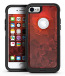 Red Orange Geometric V13 - iPhone 7 or 8 OtterBox Case & Skin Kits