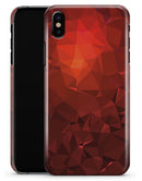 Red Orange Geometric V13 - iPhone X Clipit Case