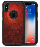 Red Orange Geometric V13 - iPhone X OtterBox Case & Skin Kits