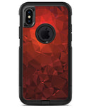 Red Orange Geometric V13 - iPhone X OtterBox Case & Skin Kits