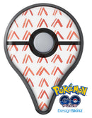 Red Orange Watercolor Pattern  Pokémon GO Plus Vinyl Protective Decal Skin Kit