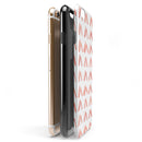Red Orange Watercolor Pattern iPhone 6/6s or 6/6s Plus 2-Piece Hybrid INK-Fuzed Case