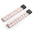 Red Orange Watercolor Pattern  - Premium Decal Protective Skin-Wrap Sticker compatible with the Juul Labs vaping device