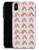 Red Orange Watercolor Pattern  - iPhone X Clipit Case