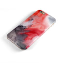 Red Pink 3 Absorbed Watercolor Texture iPhone 6/6s or 6/6s Plus 2-Piece Hybrid INK-Fuzed Case