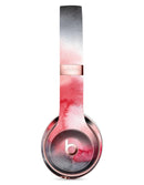 Red Pink 3 Absorbed Watercolor Texture Full-Body Skin Kit for the Beats by Dre Solo 3 Wireless Headphones