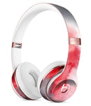 Red Pink 3 Absorbed Watercolor Texture Full-Body Skin Kit for the Beats by Dre Solo 3 Wireless Headphones
