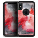 Red Pink 3 Absorbed Watercolor Texture - Skin Kit for the iPhone OtterBox Cases