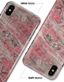 Red Slate Marble Surface V40 - iPhone X Clipit Case