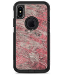 Red Slate Marble Surface V40 - iPhone X OtterBox Case & Skin Kits