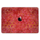 MacBook Pro without Touch Bar Skin Kit - Red_Sorted_Large_Watercolor_Polka_Dots-MacBook_13_Touch_V6.jpg?