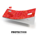 Red Sorted Large Watercolor Polka Dots - Premium Protective Decal Skin-Kit for the Apple Credit Card
