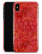 Red Sorted Large Watercolor Polka Dots - iPhone X Clipit Case