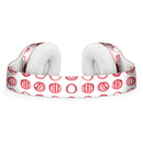 Red Striped Polka Dots Full-Body Skin Kit for the Beats by Dre Solo 3 Wireless Headphones