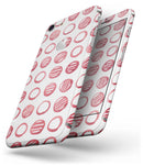 Red Striped Polka Dots - Skin-kit for the iPhone 8 or 8 Plus
