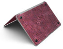 Red Textured Triangle Pattern - MacBook Air Skin Kit