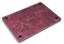Red Textured Triangle Pattern - MacBook Air Skin Kit