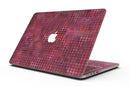 Red Textured Triangle Pattern - MacBook Pro with Retina Display Full-Coverage Skin Kit