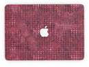 Red Textured Triangle Pattern - MacBook Pro with Retina Display Full-Coverage Skin Kit