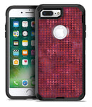 Red Textured Triangle Pattern - iPhone 7 Plus/8 Plus OtterBox Case & Skin Kits
