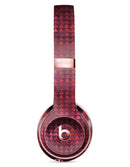 Red Textured Triangle Pattern Full-Body Skin Kit for the Beats by Dre Solo 3 Wireless Headphones