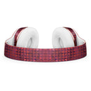 Red Textured Triangle Pattern Full-Body Skin Kit for the Beats by Dre Solo 3 Wireless Headphones