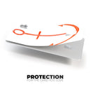 Red Watercolor Anchor - Premium Protective Decal Skin-Kit for the Apple Credit Card