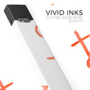 Red Watercolor Anchor - Premium Decal Protective Skin-Wrap Sticker compatible with the Juul Labs vaping device
