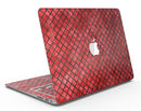 Red Watercolor Diamond Pattern - MacBook Air Skin Kit