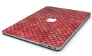 Red Watercolor Diamond Pattern - MacBook Air Skin Kit