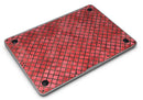 Red Watercolor Diamond Pattern - MacBook Air Skin Kit