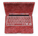 Red Watercolor Diamond Pattern - MacBook Pro with Retina Display Full-Coverage Skin Kit