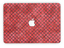 Red Watercolor Diamond Pattern - MacBook Pro with Retina Display Full-Coverage Skin Kit