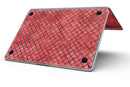 Red Watercolor Diamond Pattern - MacBook Pro with Retina Display Full-Coverage Skin Kit