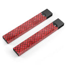 Red Watercolor Diamond Pattern - Premium Decal Protective Skin-Wrap Sticker compatible with the Juul Labs vaping device