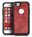Red Watercolor Diamond Pattern - iPhone 7 or 8 OtterBox Case & Skin Kits
