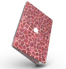 Red Watercolor Giraffe Pattern - MacBook Pro with Retina Display Full-Coverage Skin Kit