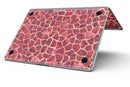 Red Watercolor Giraffe Pattern - MacBook Pro with Retina Display Full-Coverage Skin Kit