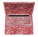 Red Watercolor Hearts - MacBook Pro with Retina Display Full-Coverage Skin Kit