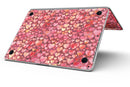 Red Watercolor Hearts - MacBook Pro with Retina Display Full-Coverage Skin Kit