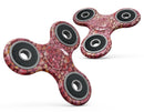 Red Watercolor Hearts Full-Body Fidget Spinner Skin-Kit