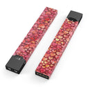 Red Watercolor Hearts - Premium Decal Protective Skin-Wrap Sticker compatible with the Juul Labs vaping device