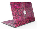 Red Watercolor Leopard Pattern - MacBook Air Skin Kit