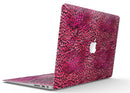 Red Watercolor Leopard Pattern - MacBook Air Skin Kit