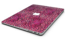 Red Watercolor Leopard Pattern - MacBook Air Skin Kit